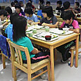温泉に入り…